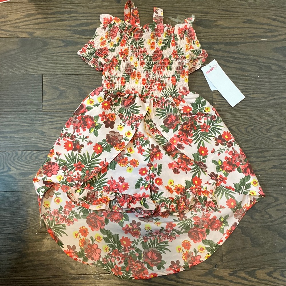 Kensie floral dress with shorts size 2T